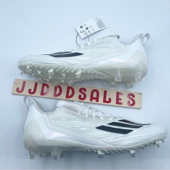 Adidas Adizero Football Cleats White Black GX4049 Men’s Sizes NWT RARE main image 10